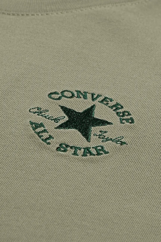 Chłopiec Converse t-shirt dziecięcy 9CG709.PPY2 zielony