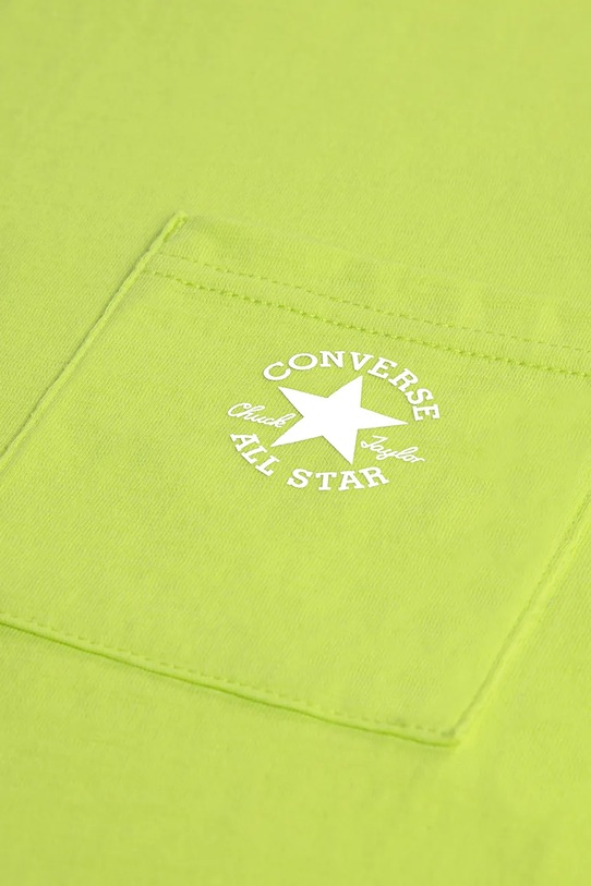 Chłopiec Converse t-shirt dziecięcy 9CH485.PPY2 zielony