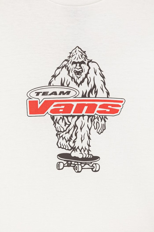 CHLAPEC Dětské bavlněné tričko Vans VN000TBBWHT1 bílá