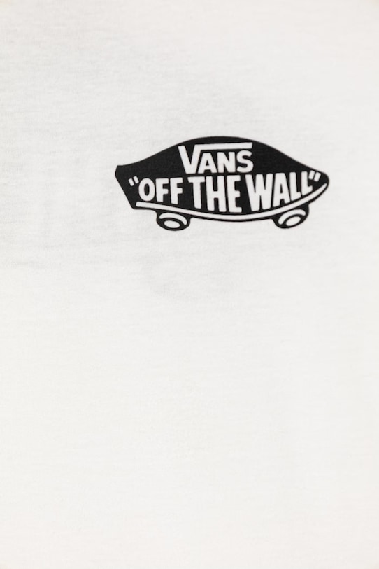 CHLAPEC Dětské bavlněné tričko Vans VN000TTKWHT1 bílá