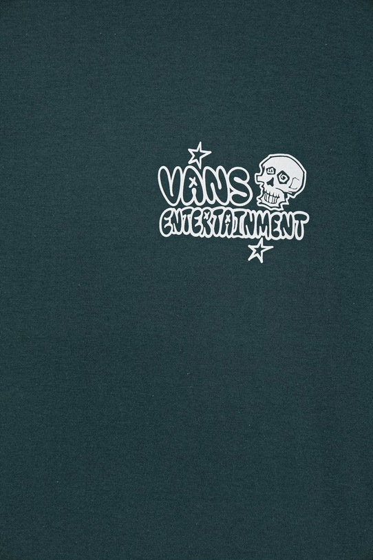 Chlapec Detské bavlnené tričko Vans VN000VX8FRJ1 tyrkysová