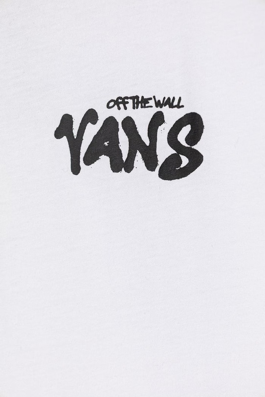 CHLAPEC Dětské bavlněné tričko Vans VN000VY7WHT1 bílá