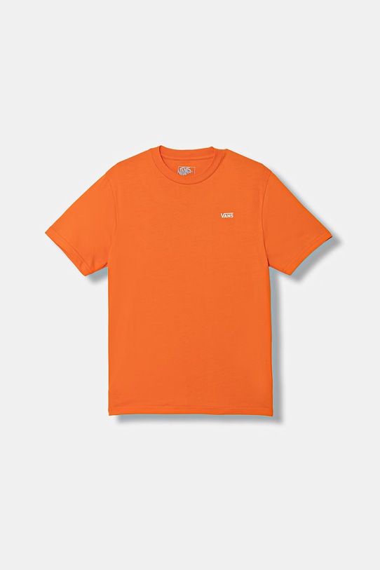 Dětské bavlněné tričko Vans potisk oranžová VN0A4MQ3FLM1