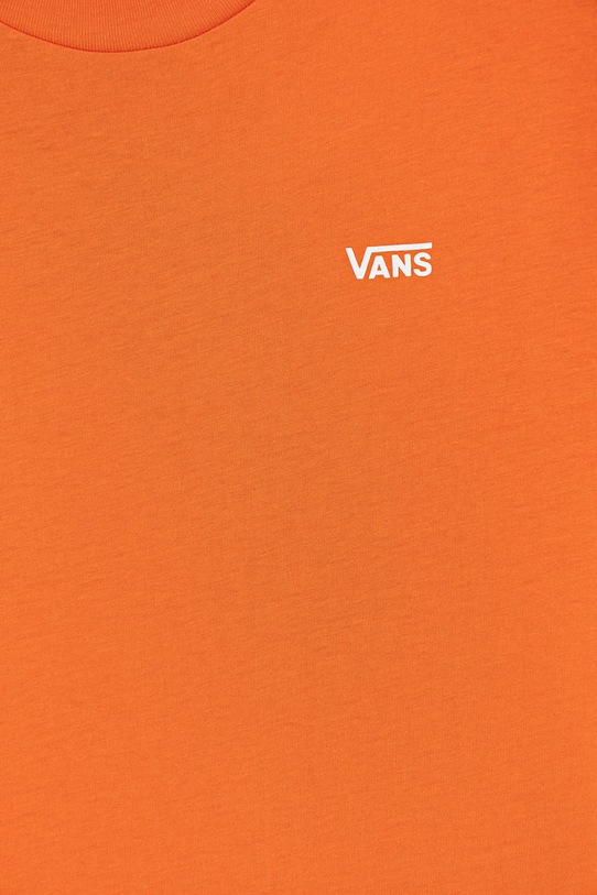 CHLAPEC Dětské bavlněné tričko Vans VN0A4MQ3FLM1 oranžová