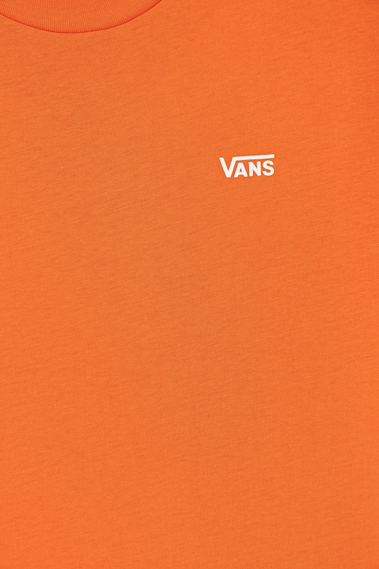 CHLAPEC Dětské bavlněné tričko Vans VN0A4MQ3FLM1 oranžová
