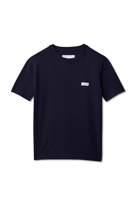 Calvin Klein Jeans tričko dětské bavlněné LVCKSJA08B.104.116.PPY2 modrá SS26