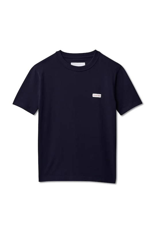 Calvin Klein Jeans tričko dětské bavlněné LVCKSJA08B.104.116.PPY2 modrá SS26