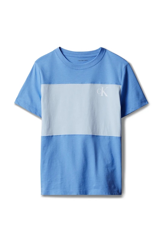Calvin Klein Jeans tričko dětské bavlněné 2-pack LVCKSJA46B.128.176.PPY2 modrá SS26