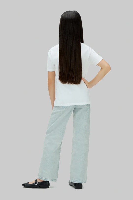 Calvin Klein Jeans tričko detské bavlnené biela LV1CKSJA31.128.176.PPY2