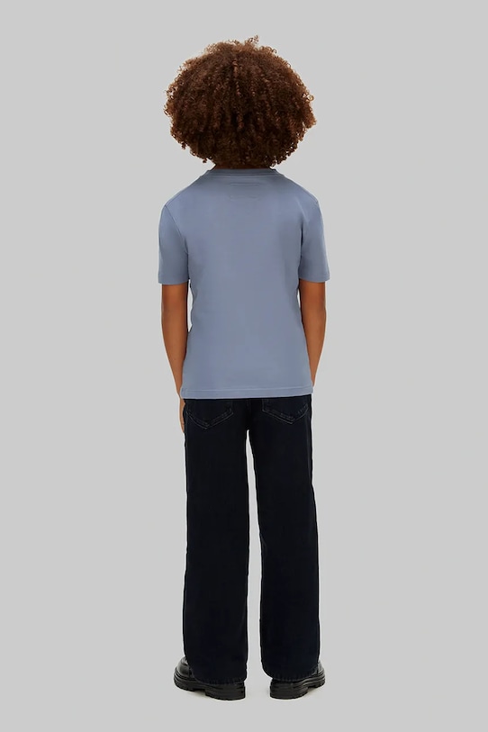 Calvin Klein Jeans тениска за деца от памук син LV1CKSJA32.128.176.PPY2