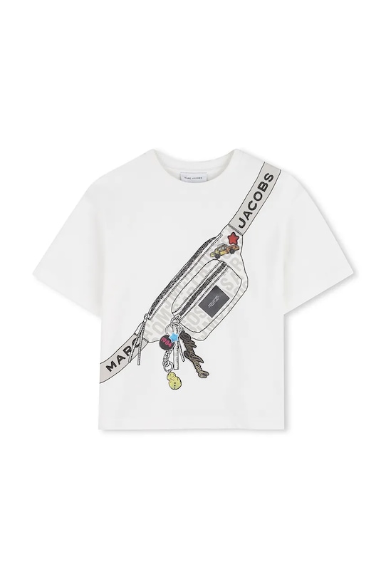 Detské bavlnené tričko Marc Jacobs bavlna béžová W60763.94.108