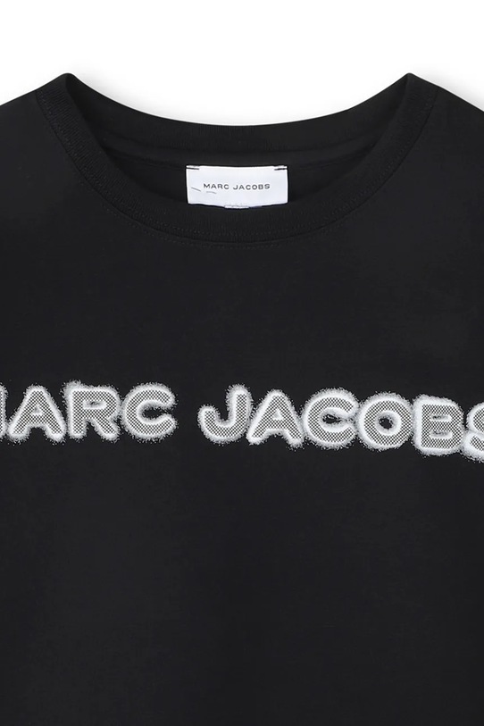 Detské bavlnené tričko Marc Jacobs čierna W60755.86.108