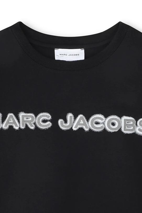 Detské bavlnené tričko Marc Jacobs čierna W60755.86.108