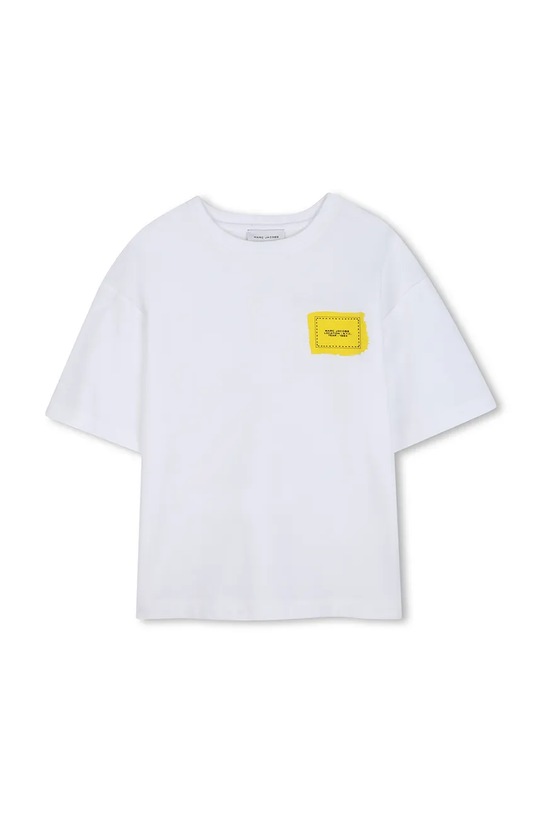 Dječja pamučna majica kratkih rukava Marc Jacobs W60761.156 bijela SS26