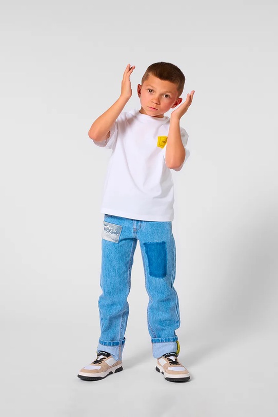 Dječja pamučna majica kratkih rukava Marc Jacobs W60761.156