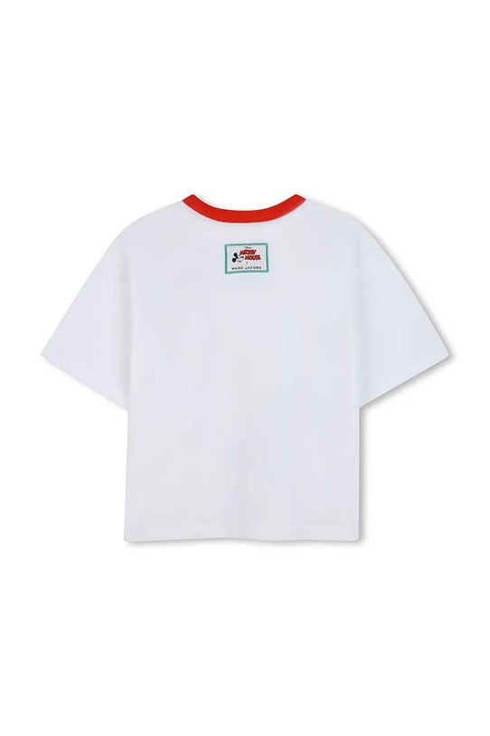 Dečki Marc Jacobs kratka majica otroška bombažna W60767.114.150 bela