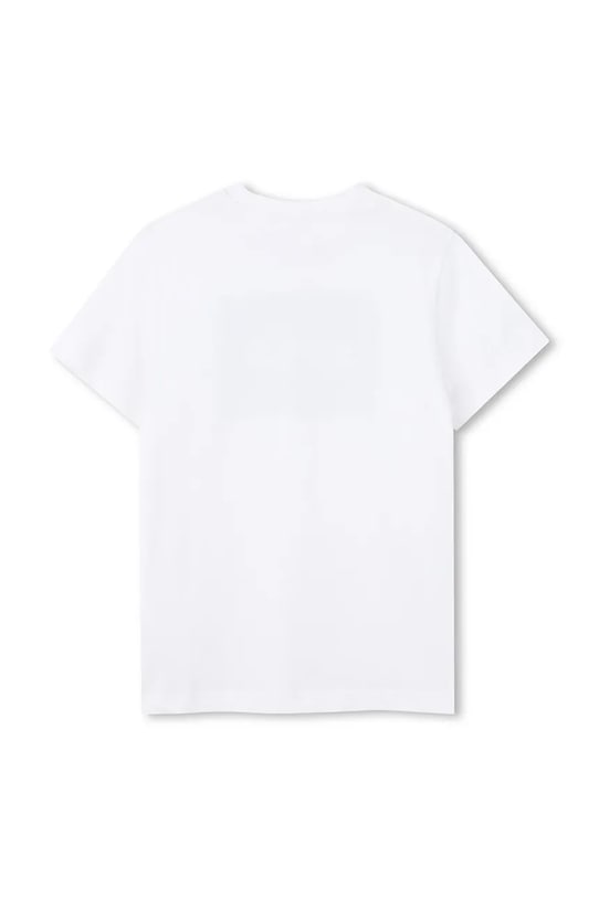 Detské bavlnené tričko HUGO G01020.102.108 biela SS26