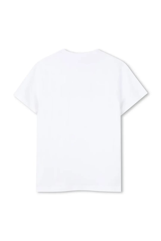 Детская хлопковая футболка HUGO G01016.102.108 белый SS26