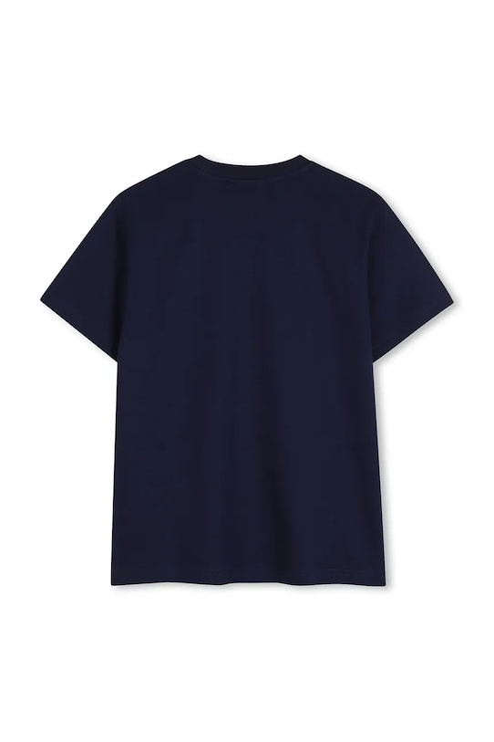 Detské bavlnené tričko HUGO G01016.162.174 tmavomodrá SS26