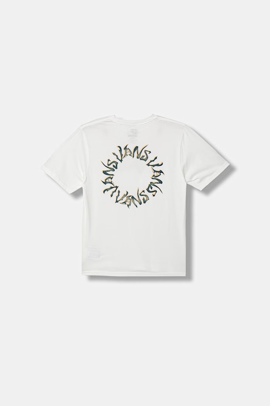 Vans tričko detské bavlnené VN000TCCWHT1 biela SS26