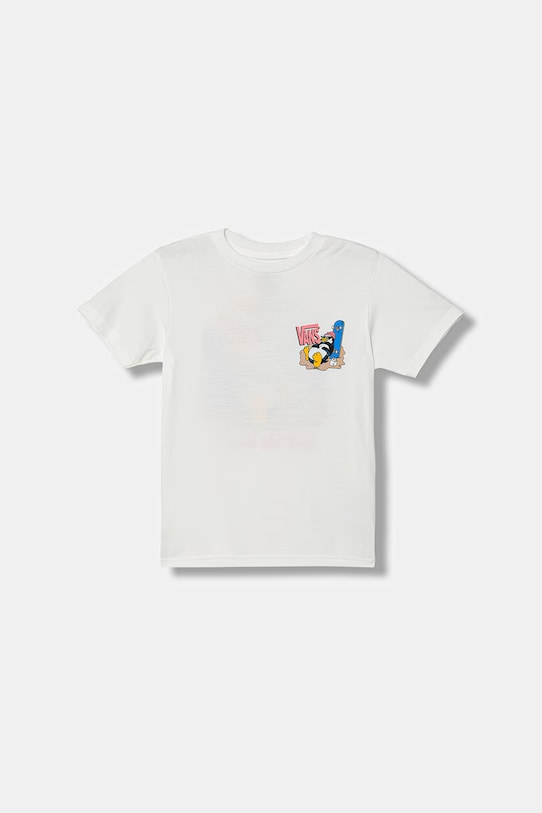 Vans Gyerek Pamut Póló VN000TF4WHT1 fehér SS26