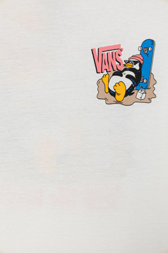 Αγορίστικα Vans t-shirt παιδικό βαμβακερό VN000TF4WHT1 λευκό