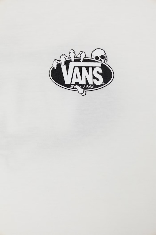 Chłopiec Vans t-shirt dziecięcy bawełniany VN000VW4WHT1 biały