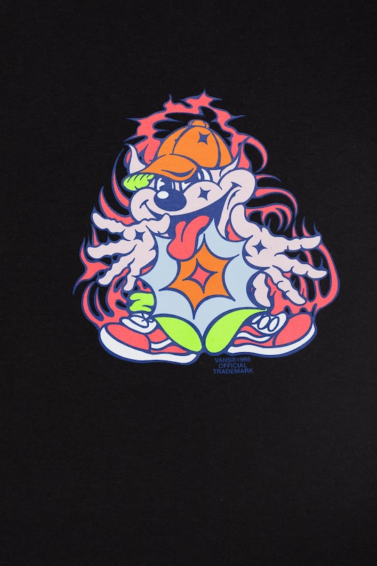 Chłopiec Vans t-shirt dziecięcy bawełniany VN000VXCBLK1 czarny