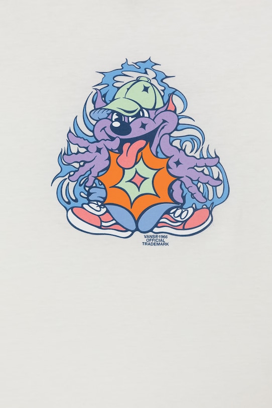 Chłopiec Vans t-shirt dziecięcy bawełniany VN000VXCWHT1 biały