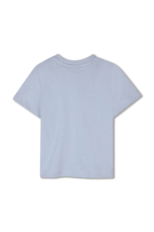 Pamučna majica kratkih rukava za bebe BOSS J52712.86.94 plava SS26