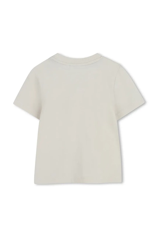 Detské bavlnené tričko BOSS J52896.86.94 béžová SS26