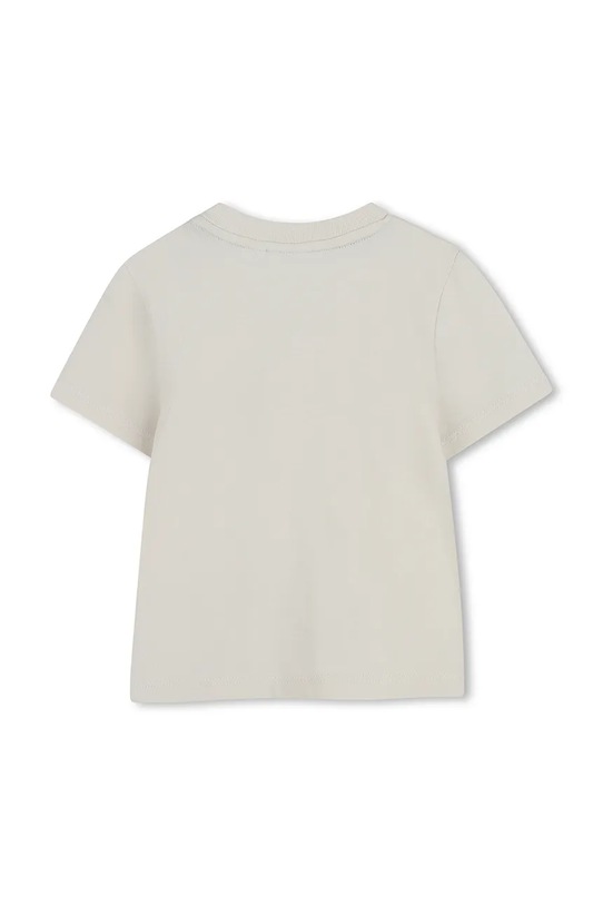 Detské bavlnené tričko BOSS J52896.74.81 béžová SS26