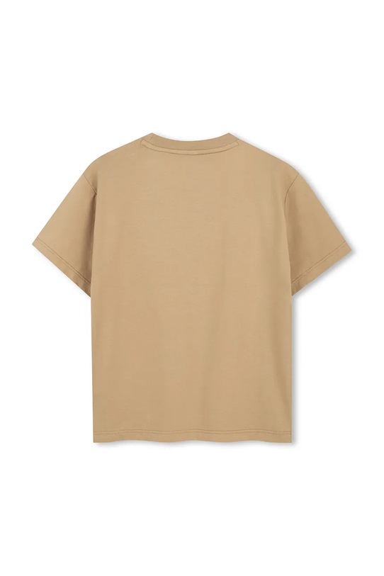 Dječaci Dječja pamučna majica kratkih rukava BOSS J52974.162.174 zelena