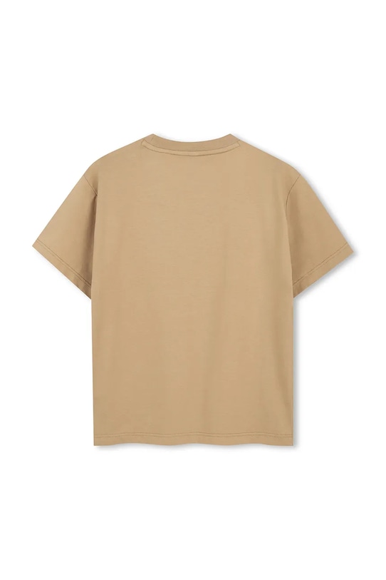 Dječaci Dječja pamučna majica kratkih rukava BOSS J52974.162.174 zelena