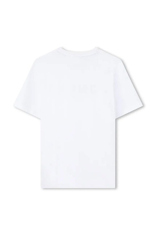 Detské bavlnené tričko BOSS J52983.102.108 biela SS26