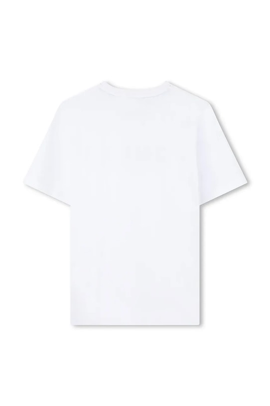 Detské bavlnené tričko BOSS J52983.114.150 biela SS26