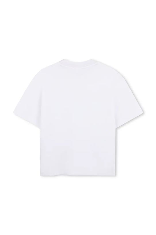 BOSS t-shirt in cotone per bambini J52990.162.174 bianco SS26