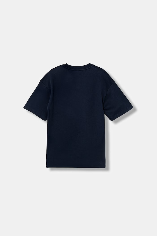 BOSS gyerek pamut póló J52990.162.174 sötétkék SS26