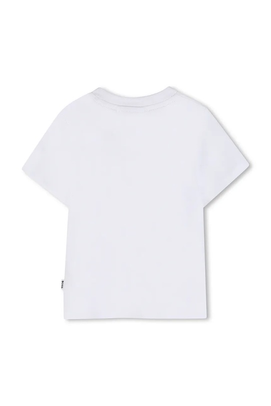 Detské bavlnené tričko BOSS J52890.86.94 biela SS26