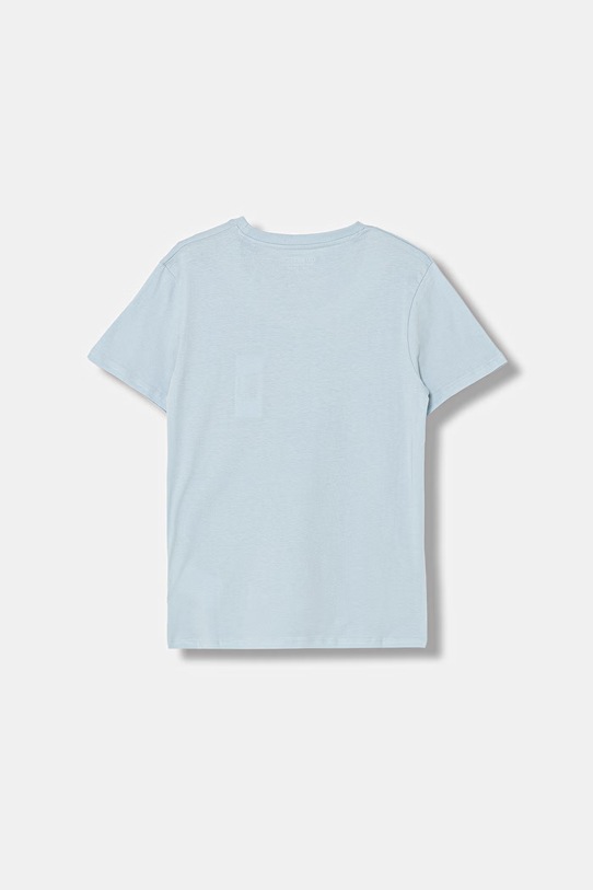 Guess t-shirt bawełniany dziecięcy L6GI00.K8HM4.PPY2.M niebieski SS26