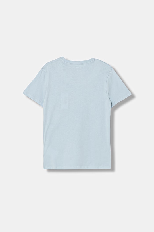 Guess t-shirt bawełniany dziecięcy L6GI00.K8HM4.PPY2.M niebieski SS26