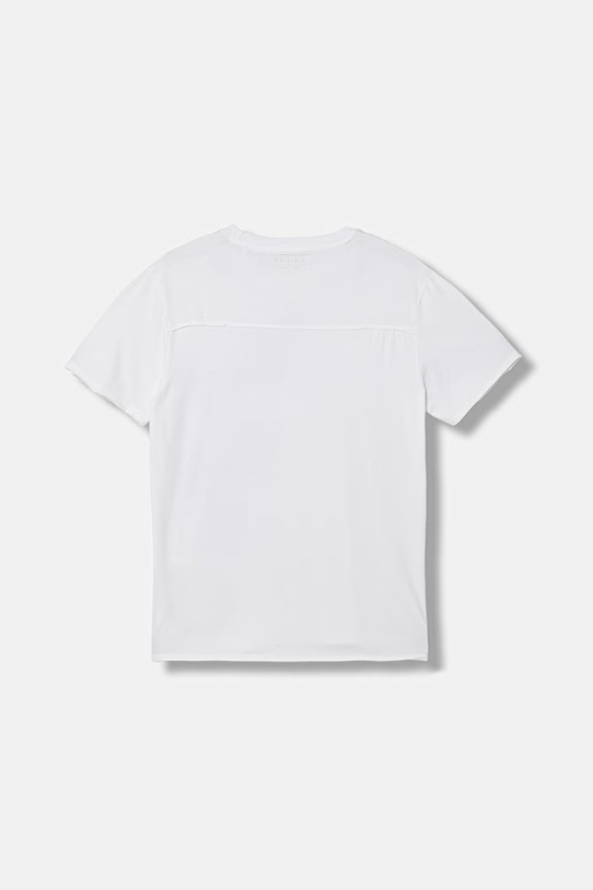 Guess t-shirt bawełniany dziecięcy L6GI02.K8HM4.PPY2.M biały SS26