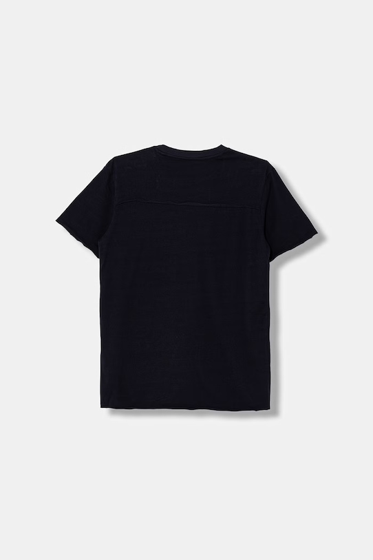 Guess t-shirt bawełniany dziecięcy L6GI02.K8HM4.PPY2.M granatowy SS26