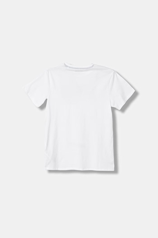 Guess t-shirt bawełniany dziecięcy L6GI09.K8HM4.PPY2.M biały SS26