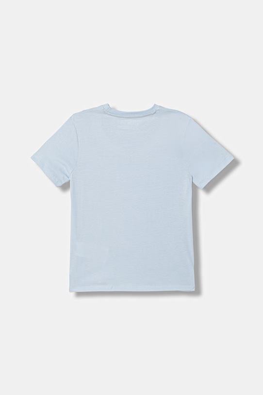 Guess t-shirt bawełniany dziecięcy L6GI09.K8HM4.PPY2.M niebieski SS26