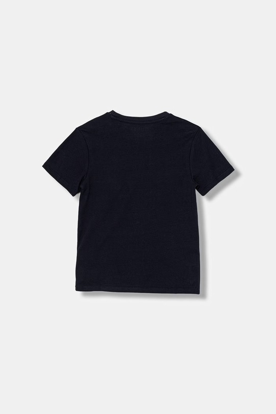 Guess t-shirt bawełniany dziecięcy L6GI09.K8HM4.PPY2.M granatowy SS26