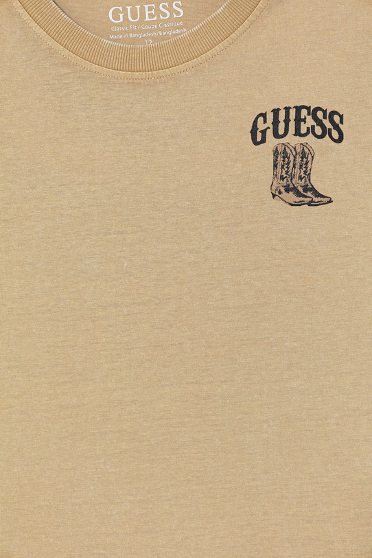 Мальчик Guess футболка для детей из хлопка L6GI17.K8HM4.PPY2.M коричневый