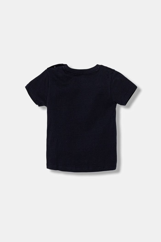 Guess t-shirt bawełniany dziecięcy N6GI04.K8HM4.PPY2.M granatowy SS26