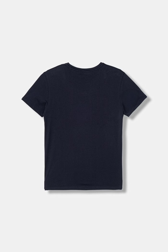 Guess t-shirt bawełniany dziecięcy L6GI01.K8HM4.PPY2.M granatowy SS26