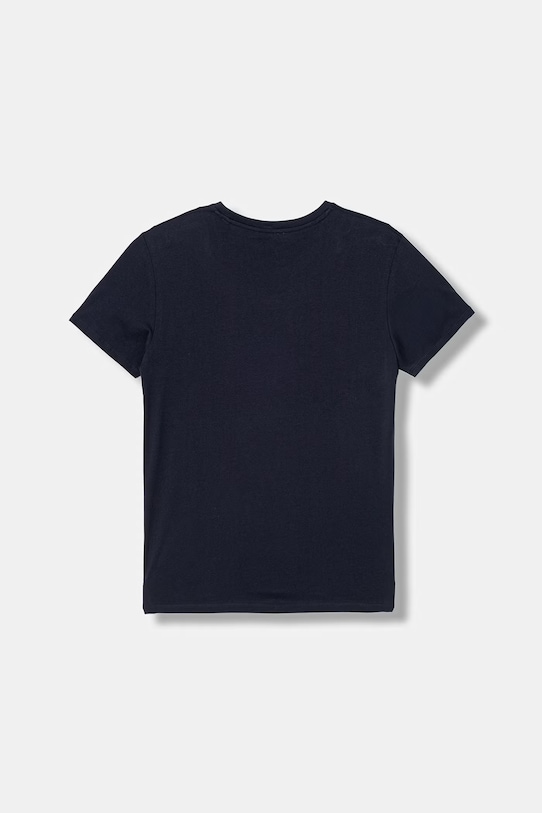 Guess t-shirt bawełniany dziecięcy L6GI01.K8HM4.PPY2.M granatowy SS26